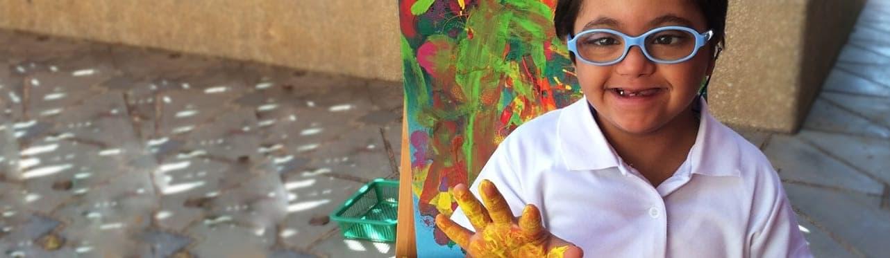 أدوات التعليم لذوي متلازمة داون